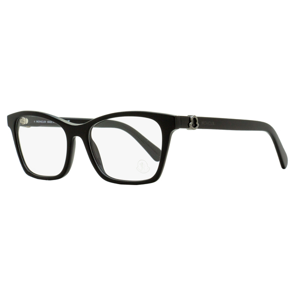 Moncler Rectangular Eyeglasses ML5168 001 Black 53mm - Picture 1 of 3